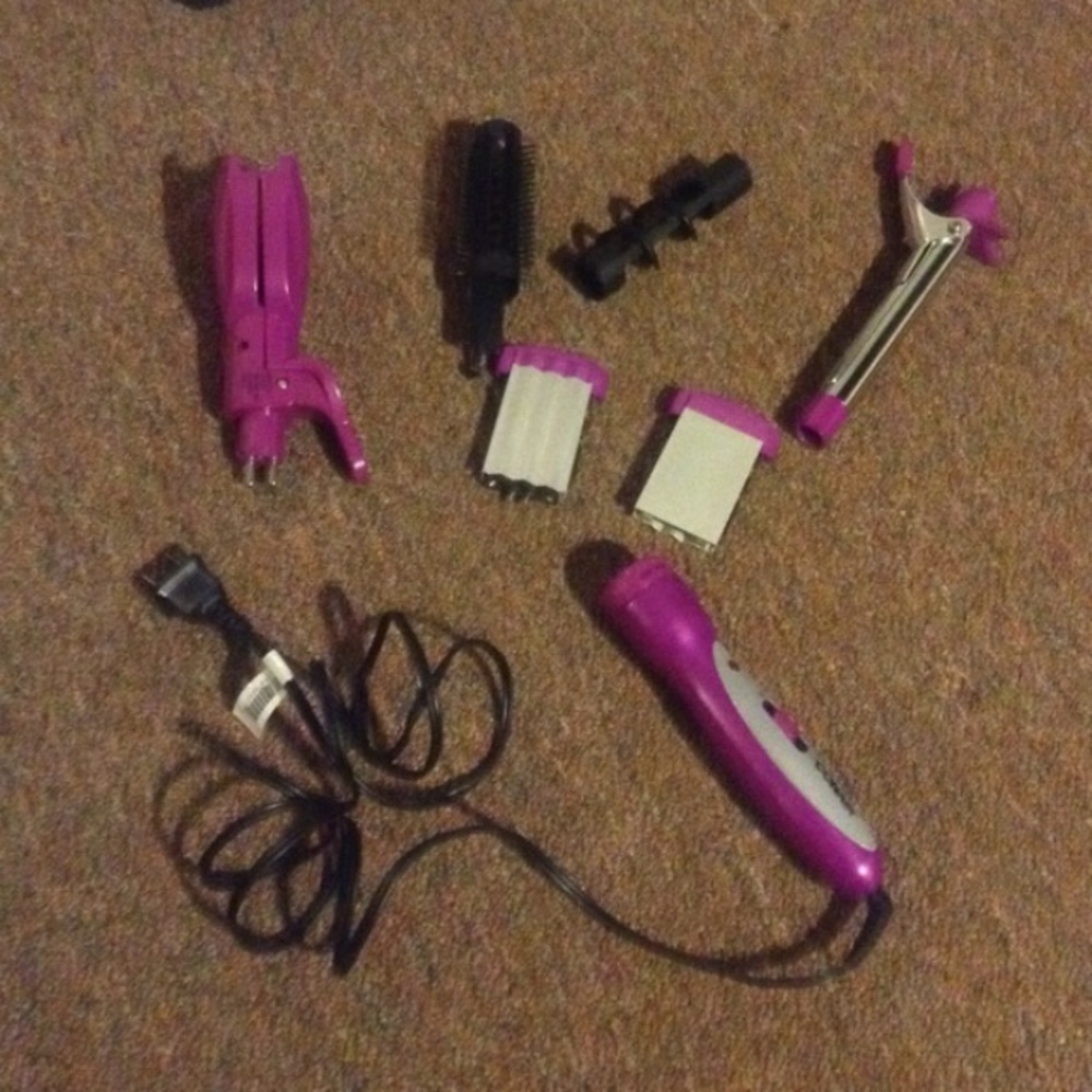 *SOLD*Conair hair straightener, curler, & crimper.