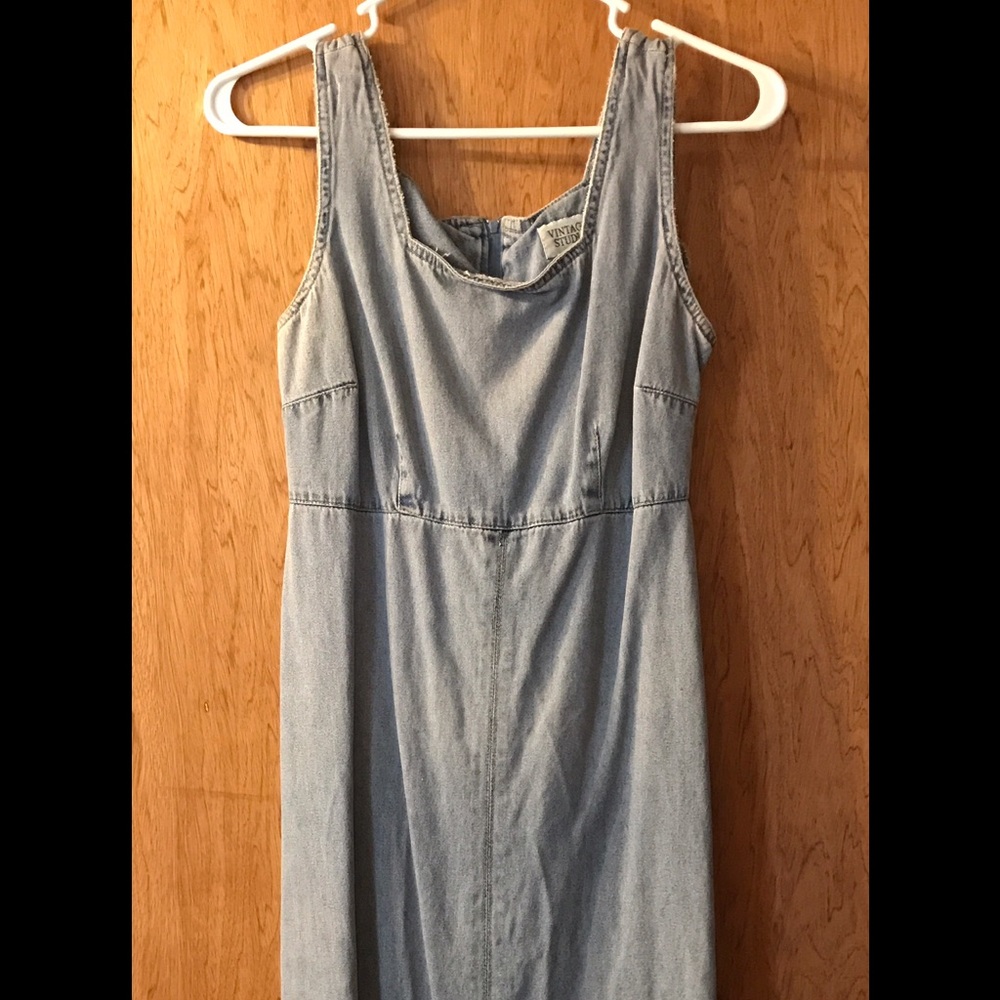 Long Denim Dress