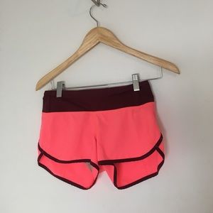 Lululemon speed shorts sz 2