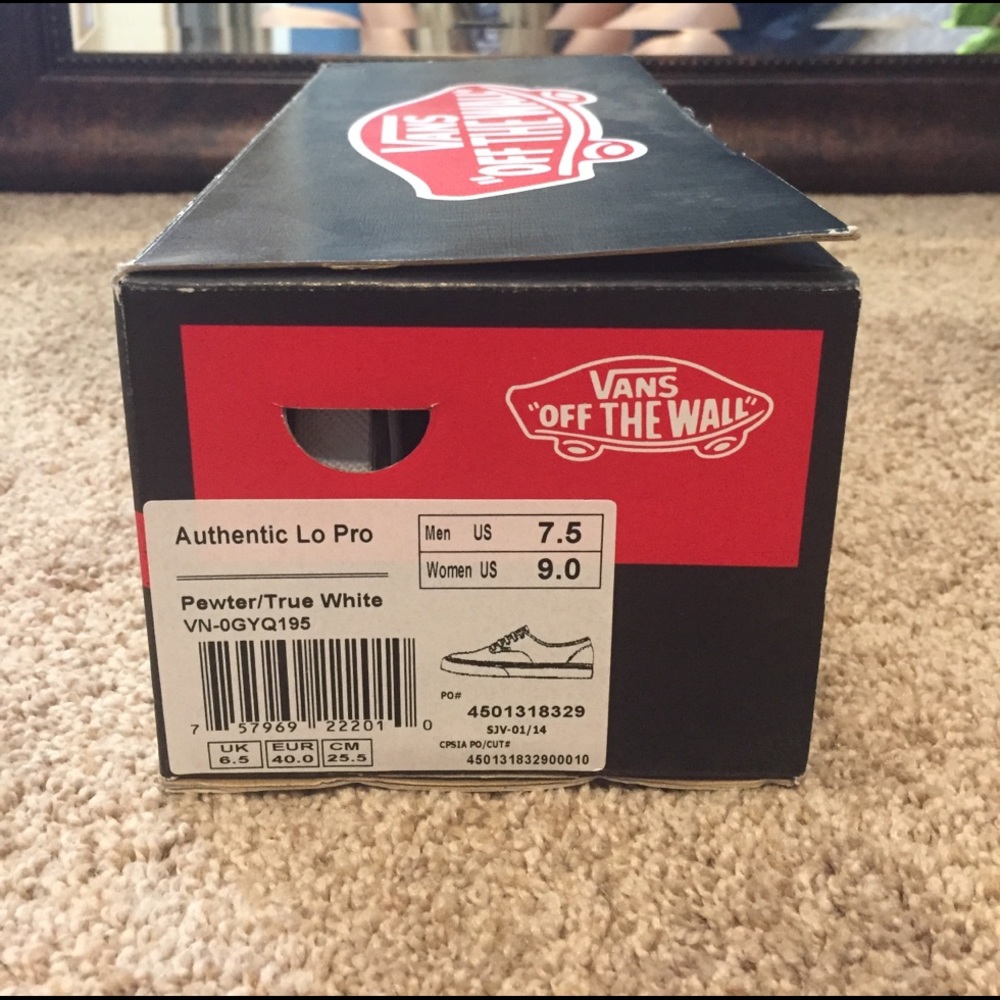 Authentic Lo Pro Vans