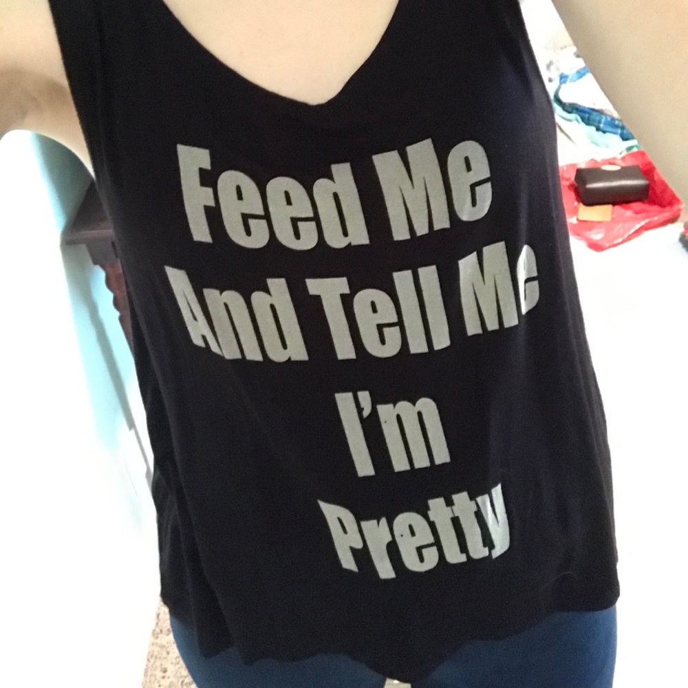 Super soft graphic tank