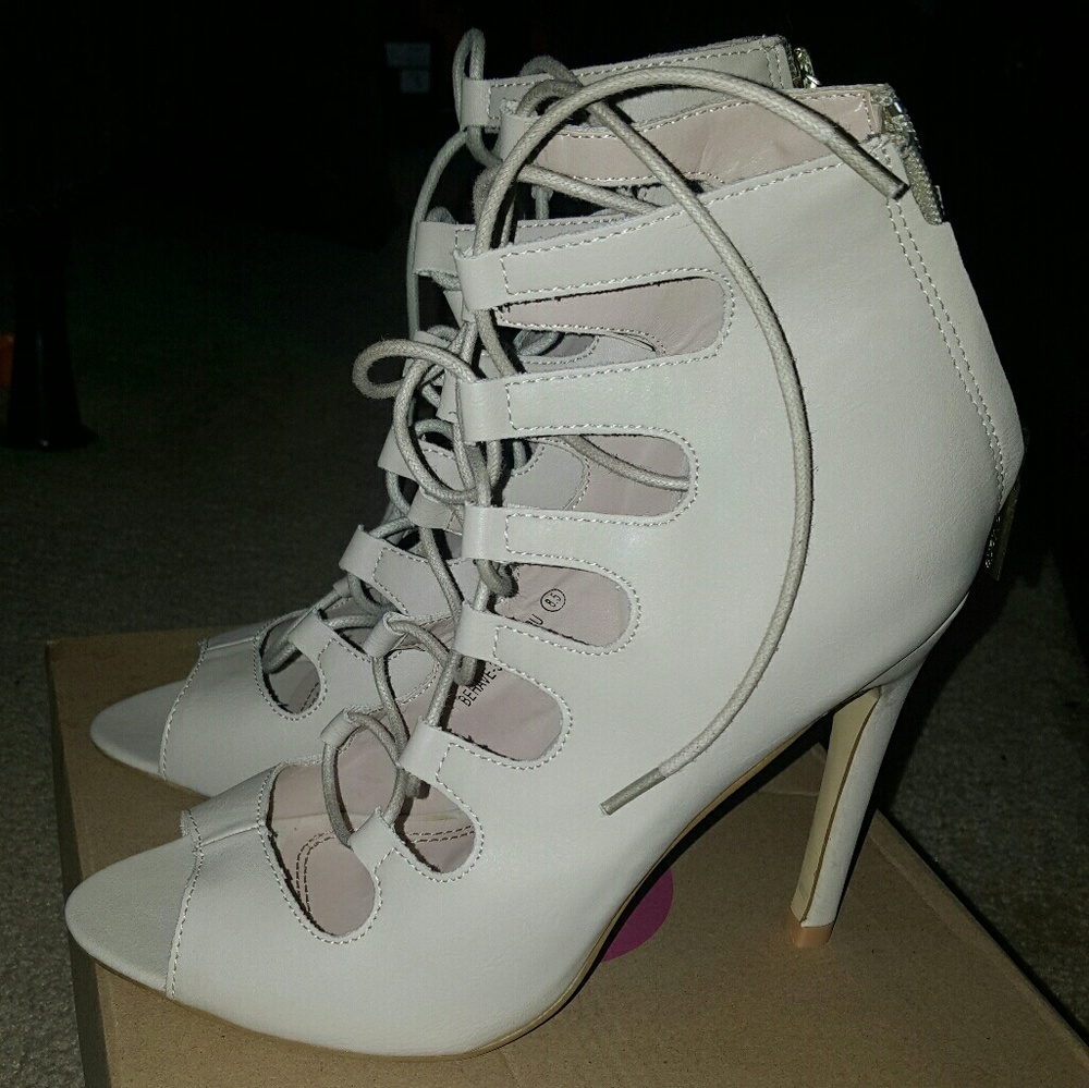 gladiator sandal size 8.5 nude - Picture 1 of 3