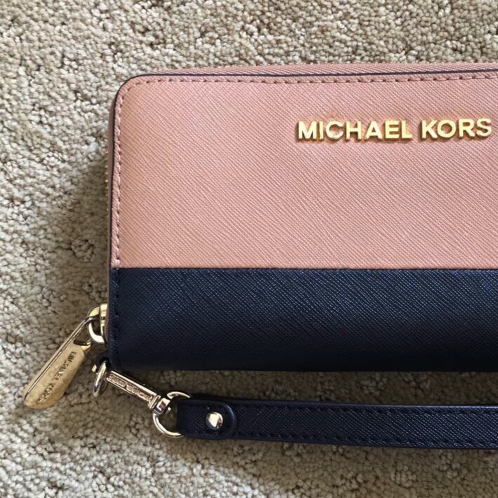 Michael Kors two tone wallet