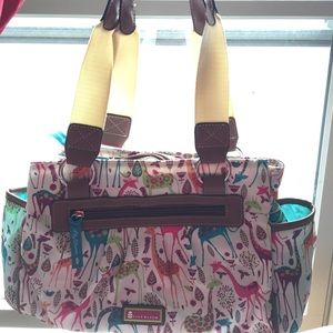 Lily Bloom Triple Section Shoulder/ Satchel