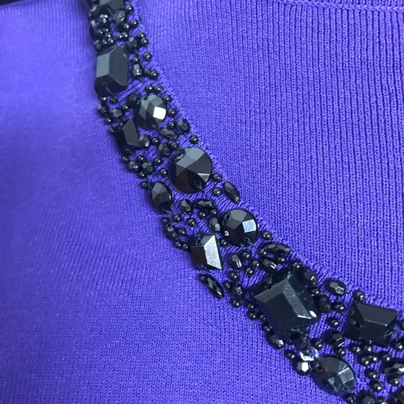 Ruby Rd. Woman Purple Sleeveless Knit Top - Picture 7 of 7