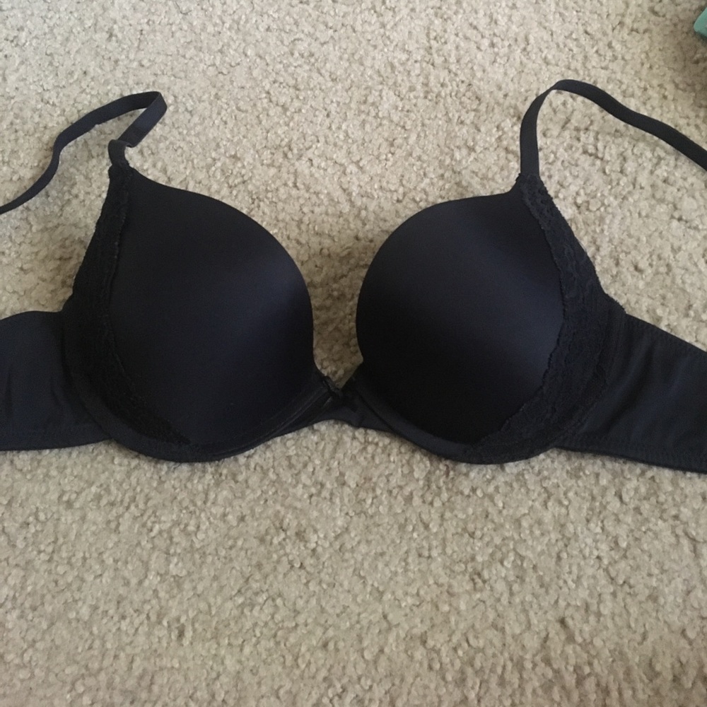 Forever 21 Black Push Up Bra