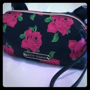 Betsey Johnson Kitchi Cat Cosmetic Case/Purse