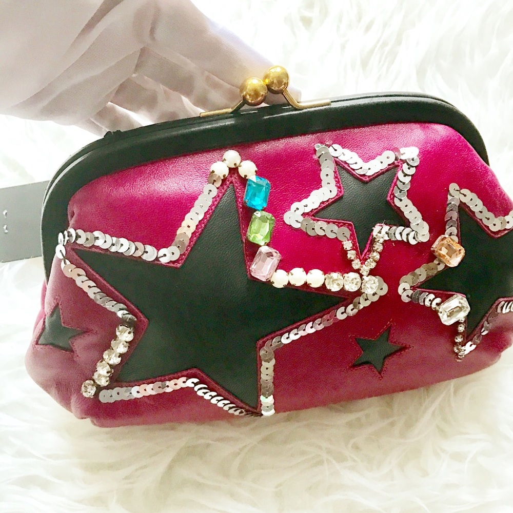 Auth limited edition Dolce&Gabbana clutch $2400 - Picture 3 of 8