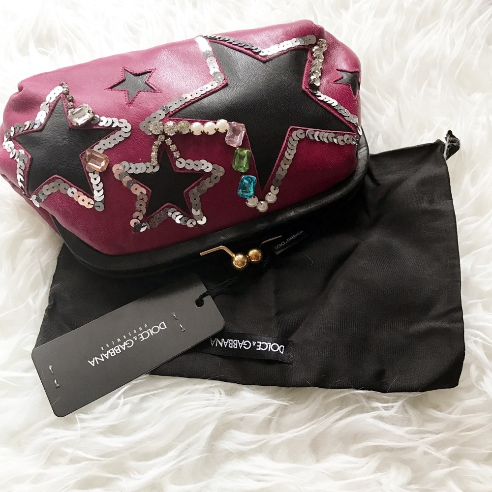 Auth limited edition Dolce&Gabbana clutch $2400 - Picture 7 of 8