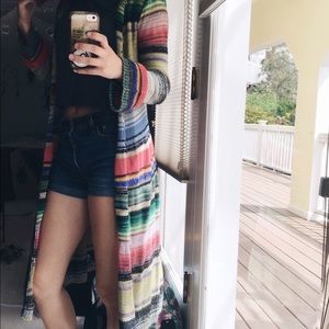 Free people multicolored sweater