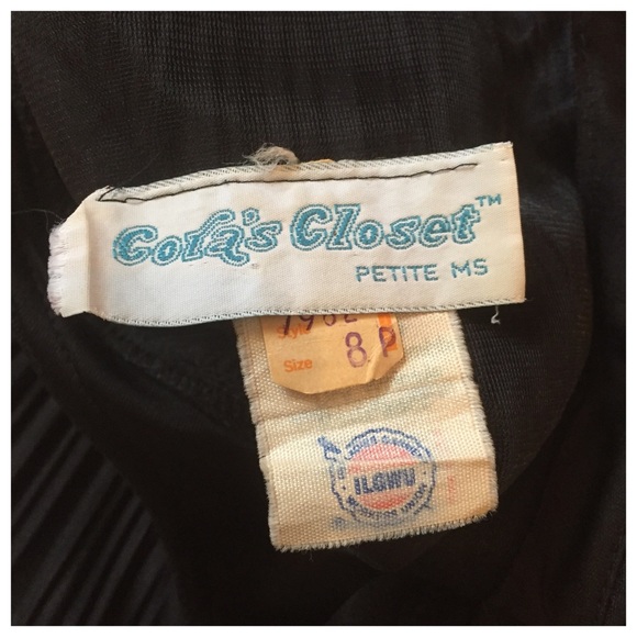 1960's Vintage Flapper-seque Dress, Union Made - Picture 7 of 7