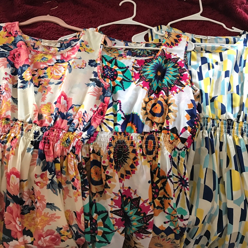 Bundle of 3 dresses