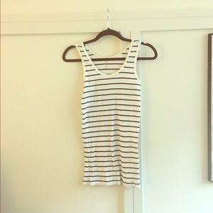 H&M LONG RIBBED TANK TOP