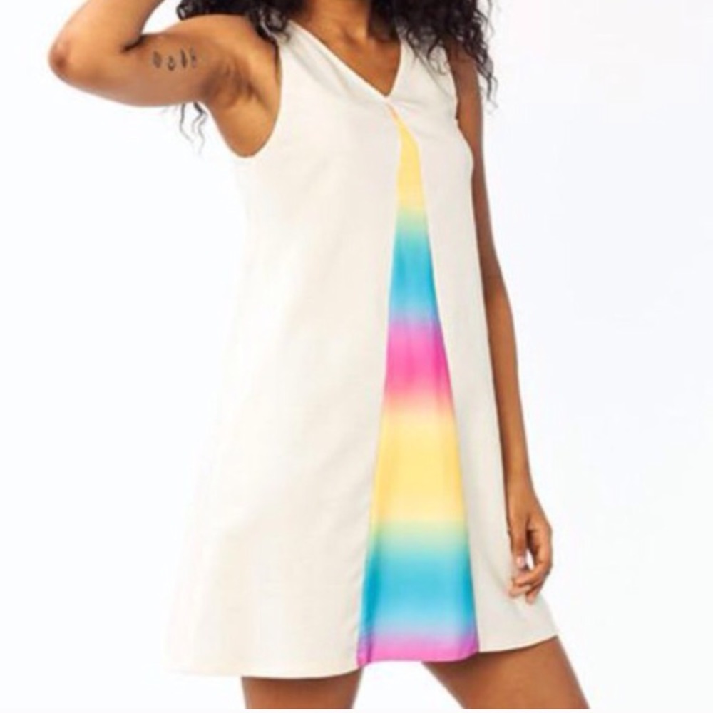 Oh My Julian Dress A-line 🌈 Rainbow NWT