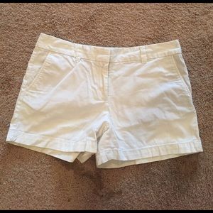 White 3" inseam shorts White 3" inseam shorts