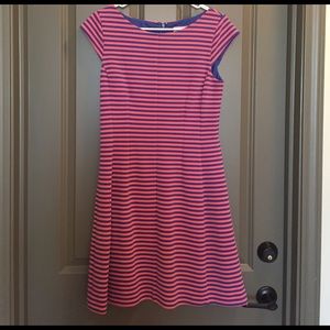 Blue and orange striped Lilly Pulitzer dress