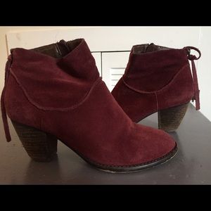 Size 8 Red Booties