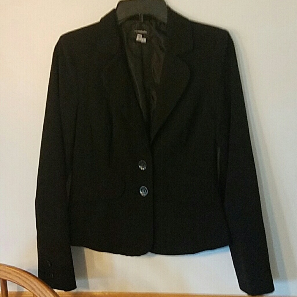 Black suit jacket