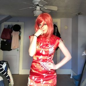 Red Cheongsam / Qipao Chinese dress