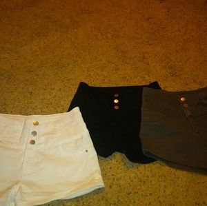 Charlotte russe high waste shorts