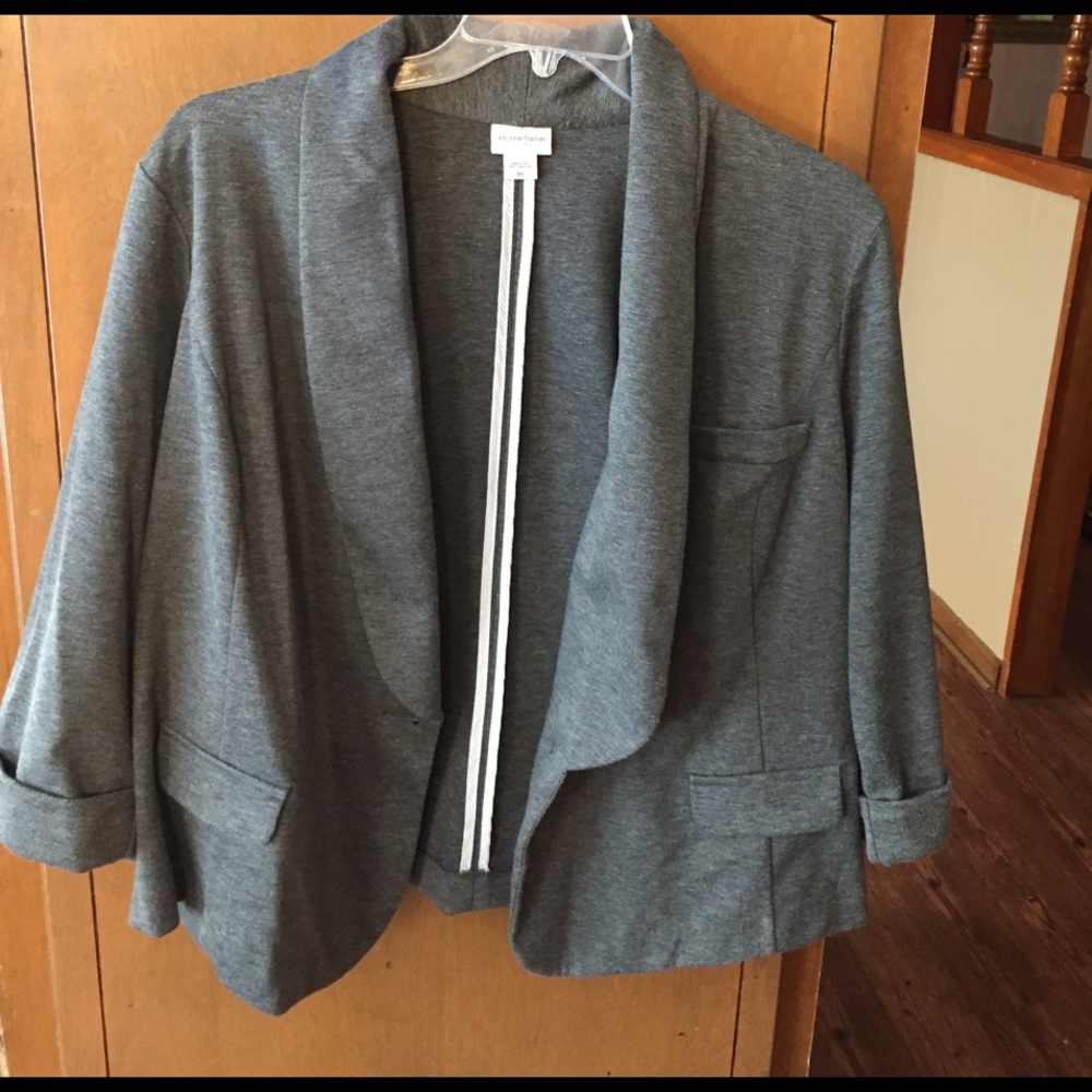 Jacket, 3X, gray