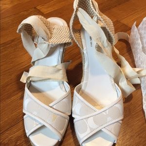 Coach wedges