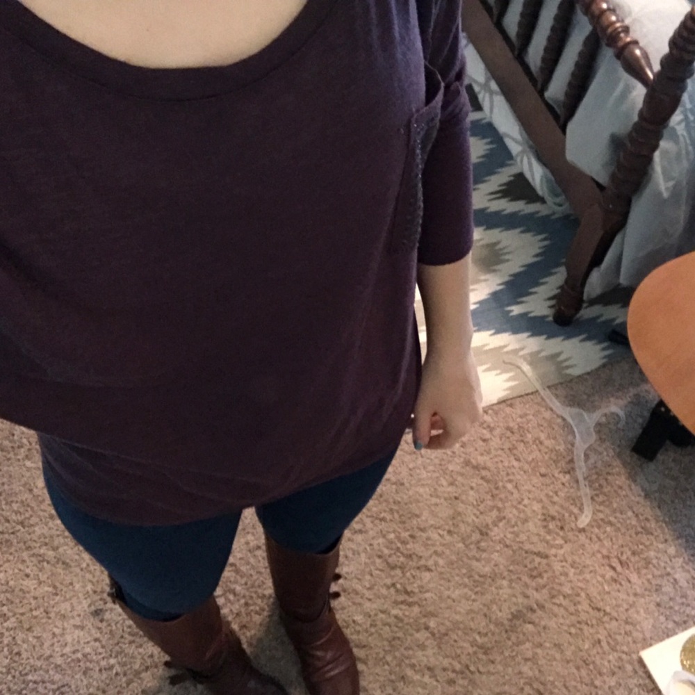 Three quarter length tee from Cotton On.