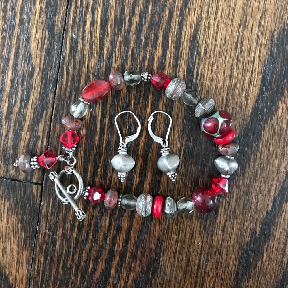 Bracelet and Earring Combo