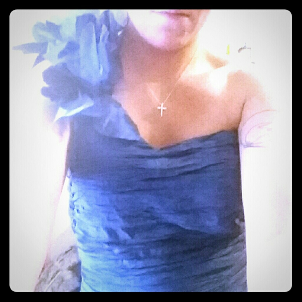 BLUE DRESS BNWT!!