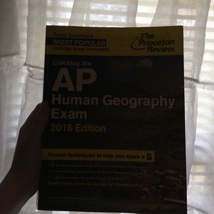 Princeton ap human exam book