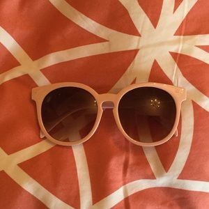 pink retro sunglasses