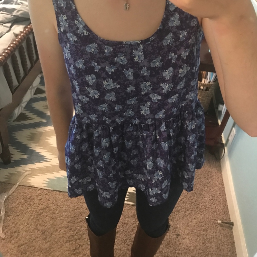 GORGEOUS FLORAL tank