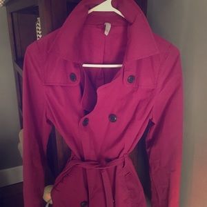 Pink Spring Trenchcoat
