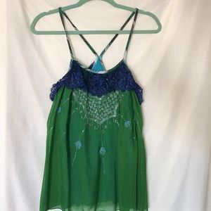 Free people spaghetti strap top