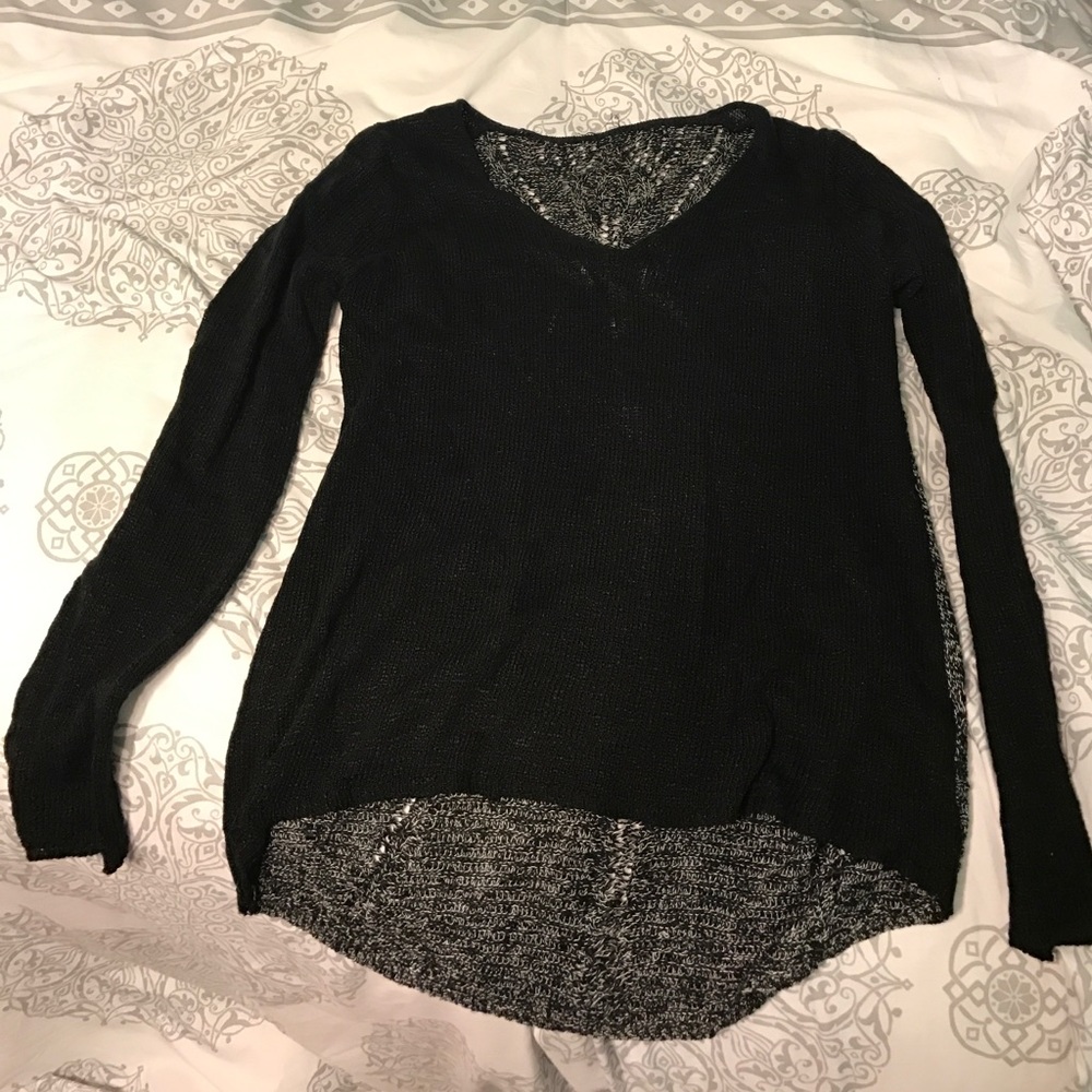 Black light sweater.