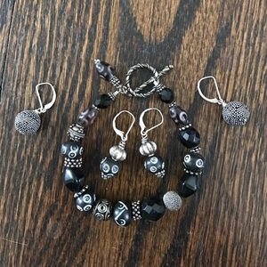 Bracelet with Matching Earrings