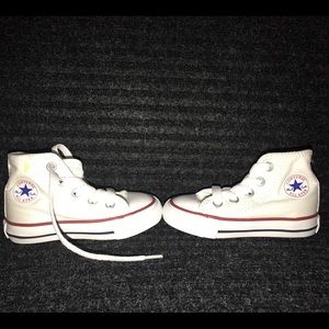 White Converse/Chuck Taylor All-Stars Infant size