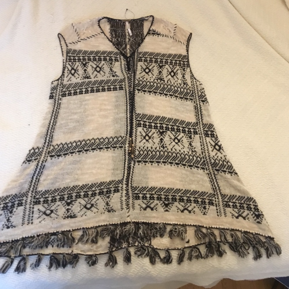 Free People Sleeveless Sweater