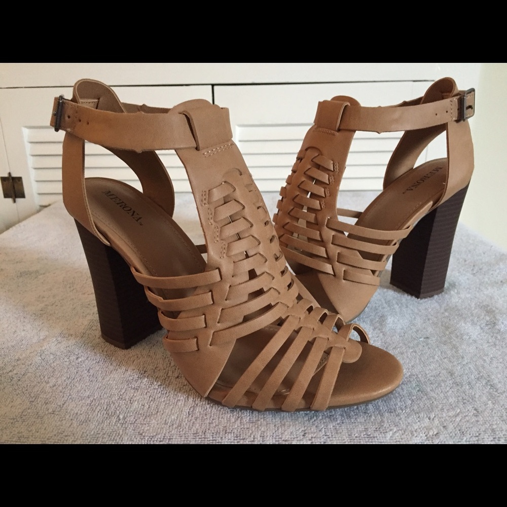 Tan Sandal Heels