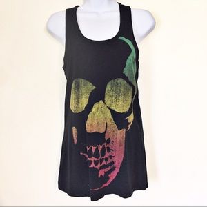 Rasta Skull Tank by Black Matter for Hot Topic