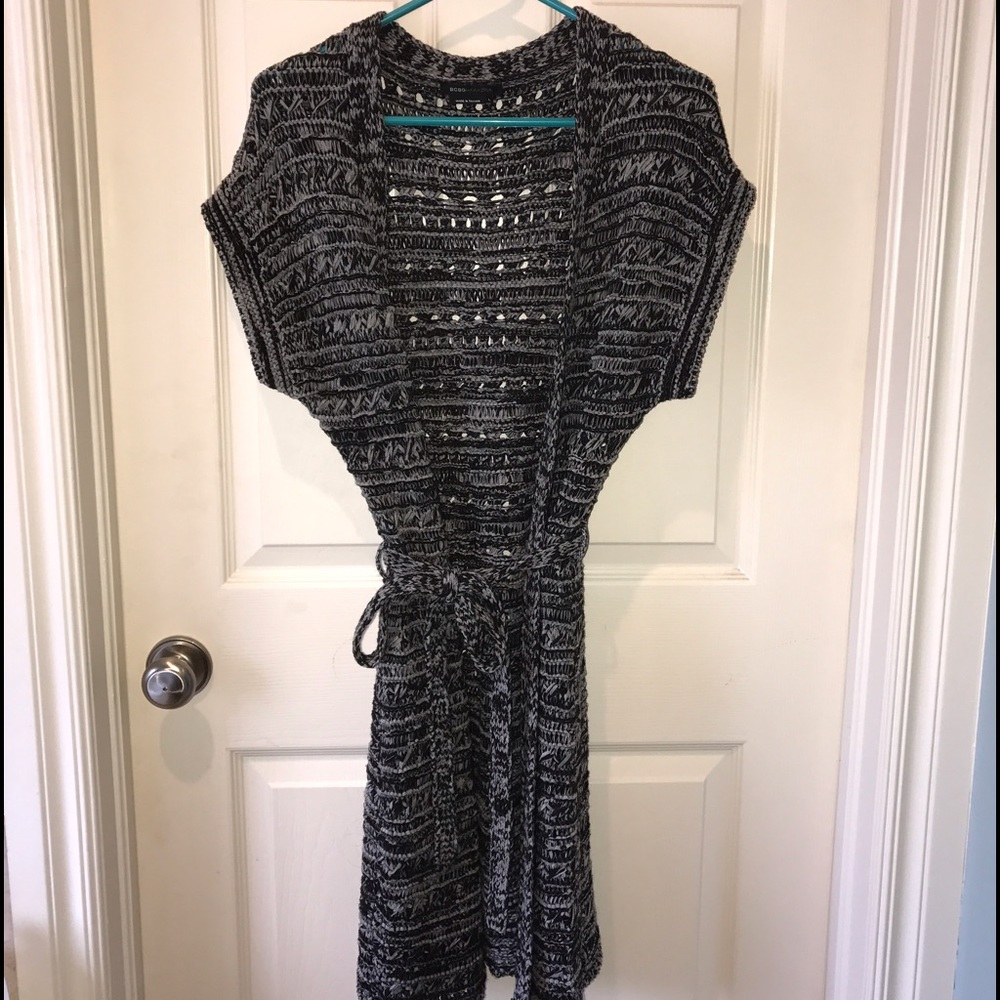 BCBG Short Sleeved Cardigan