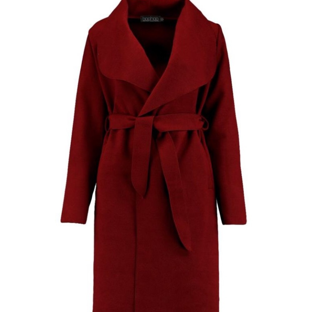 Burgundy lightweight coat NWT