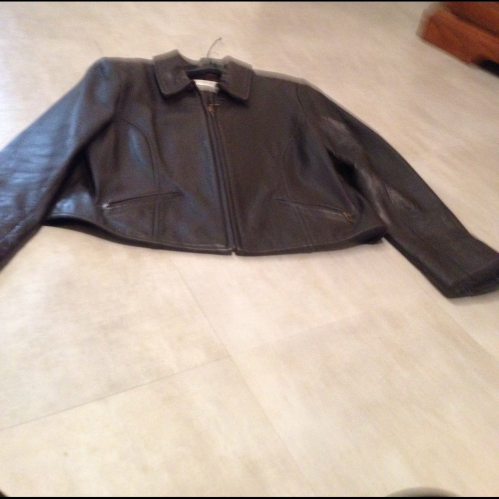 Valerie Stevens leather jacket