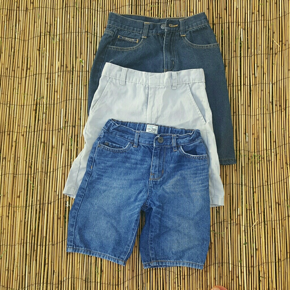 Three Pairs Boys Shorts