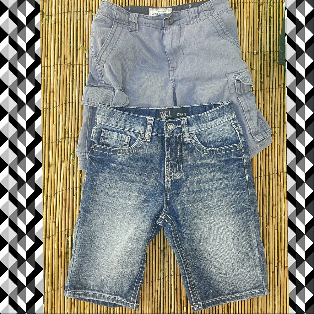 Two Pairs Designer Boys Shorts!