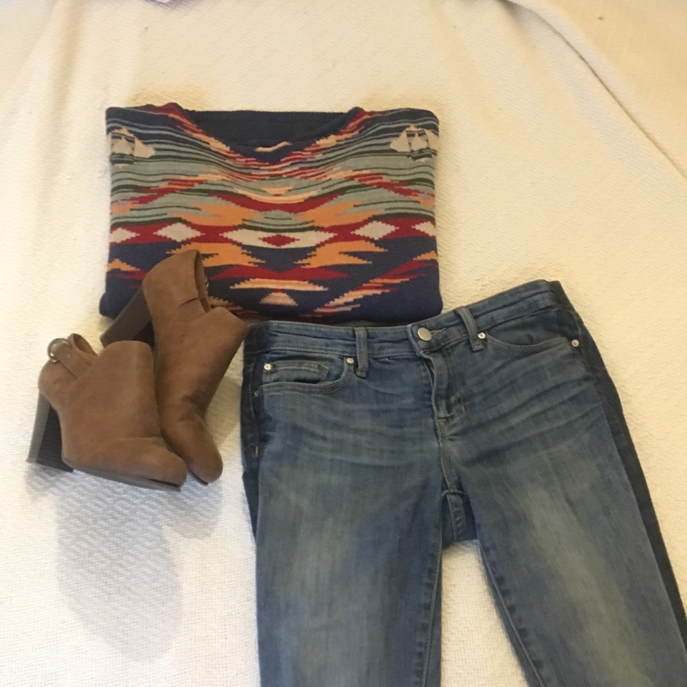 Aztec Patterned Sweater