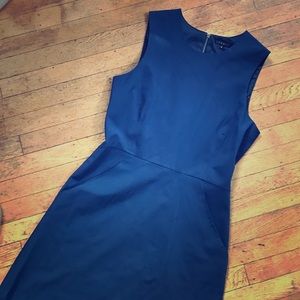 Navy Theory work dress