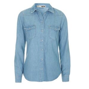 Denim Top Shop Shirt