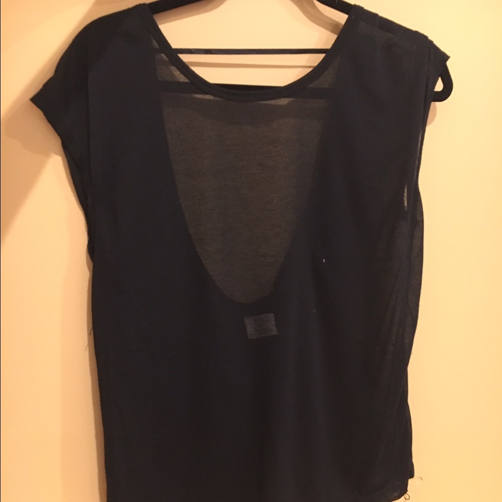 Black tee
