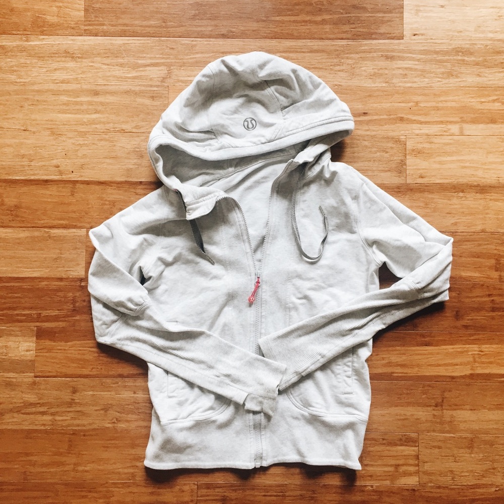 Lululemon grey hoodie Size 4